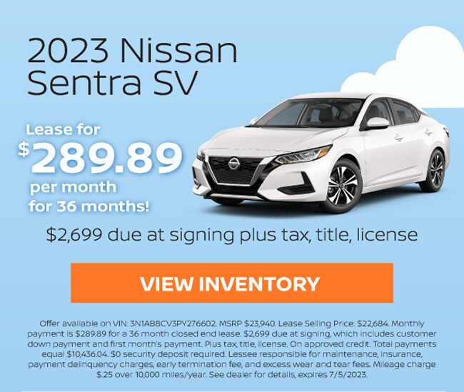 Lease Specials New Nissan Dealer Frisco TX Used Cars