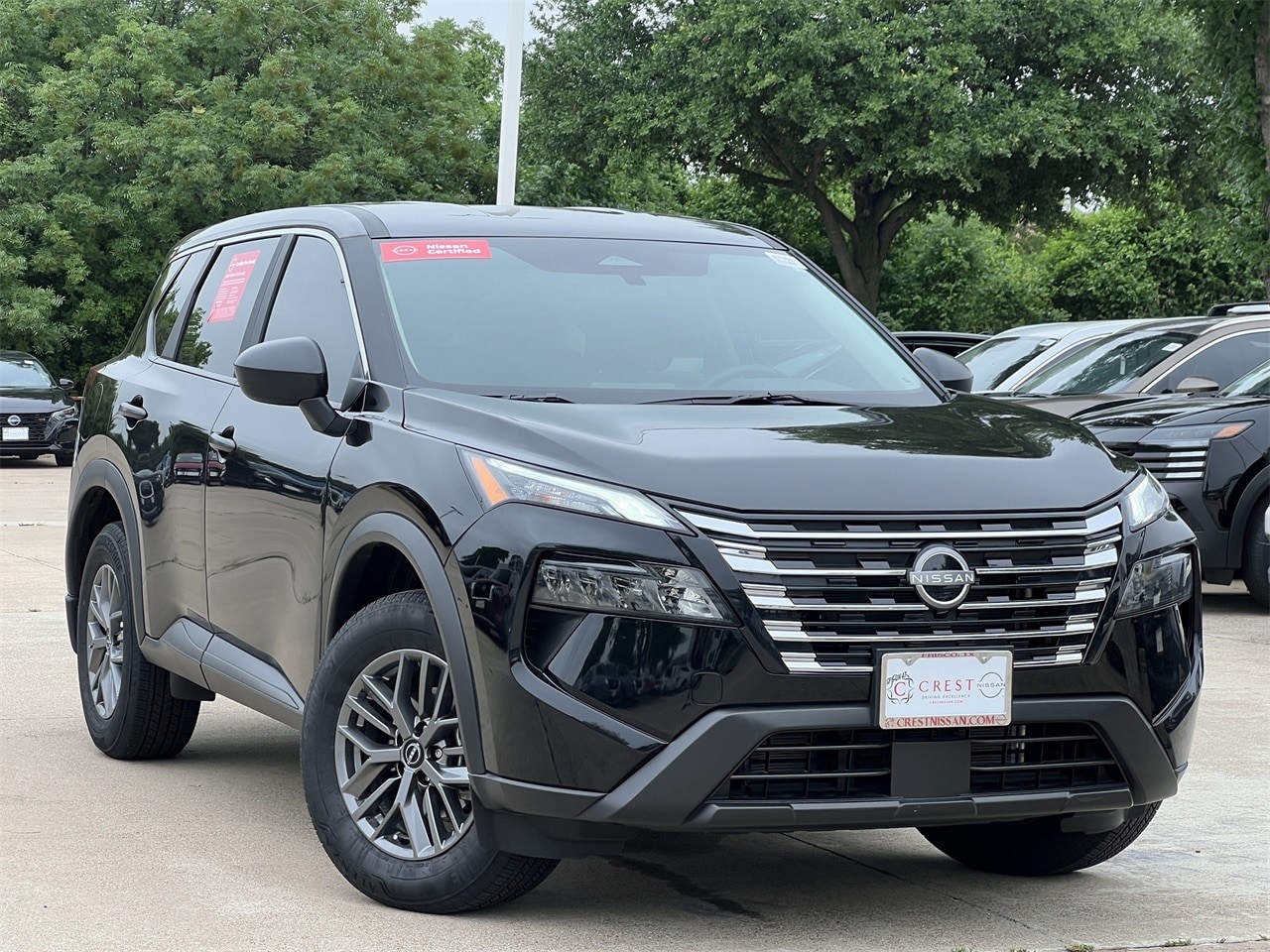 Used 2025 Nissan Rogue S with VIN 5N1BT3AA9SC774558 for sale in Frisco, TX