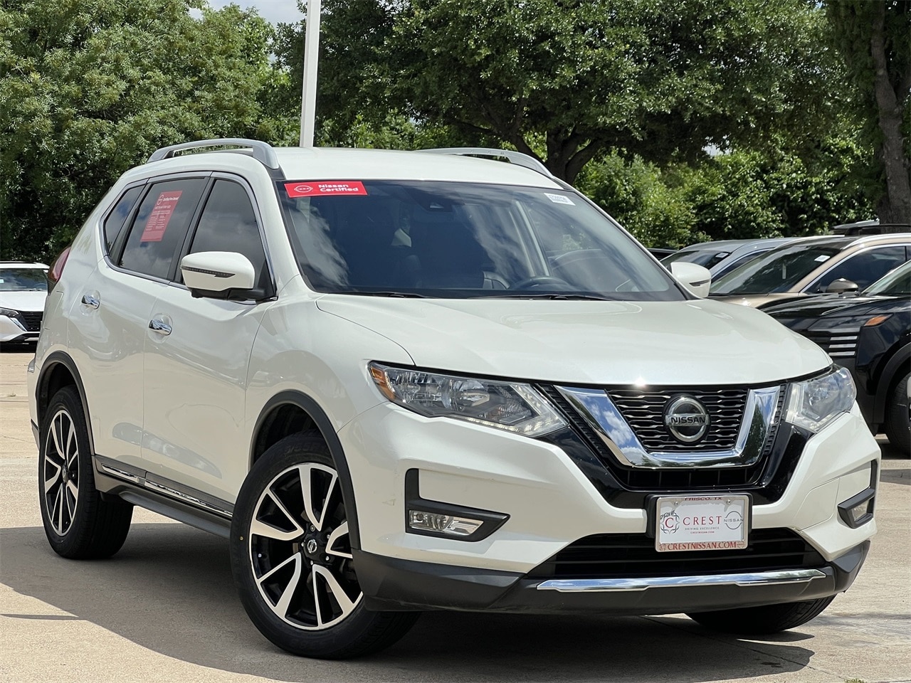 Certified 2020 Nissan Rogue SL with VIN 5N1AT2MV7LC700075 for sale in Frisco, TX