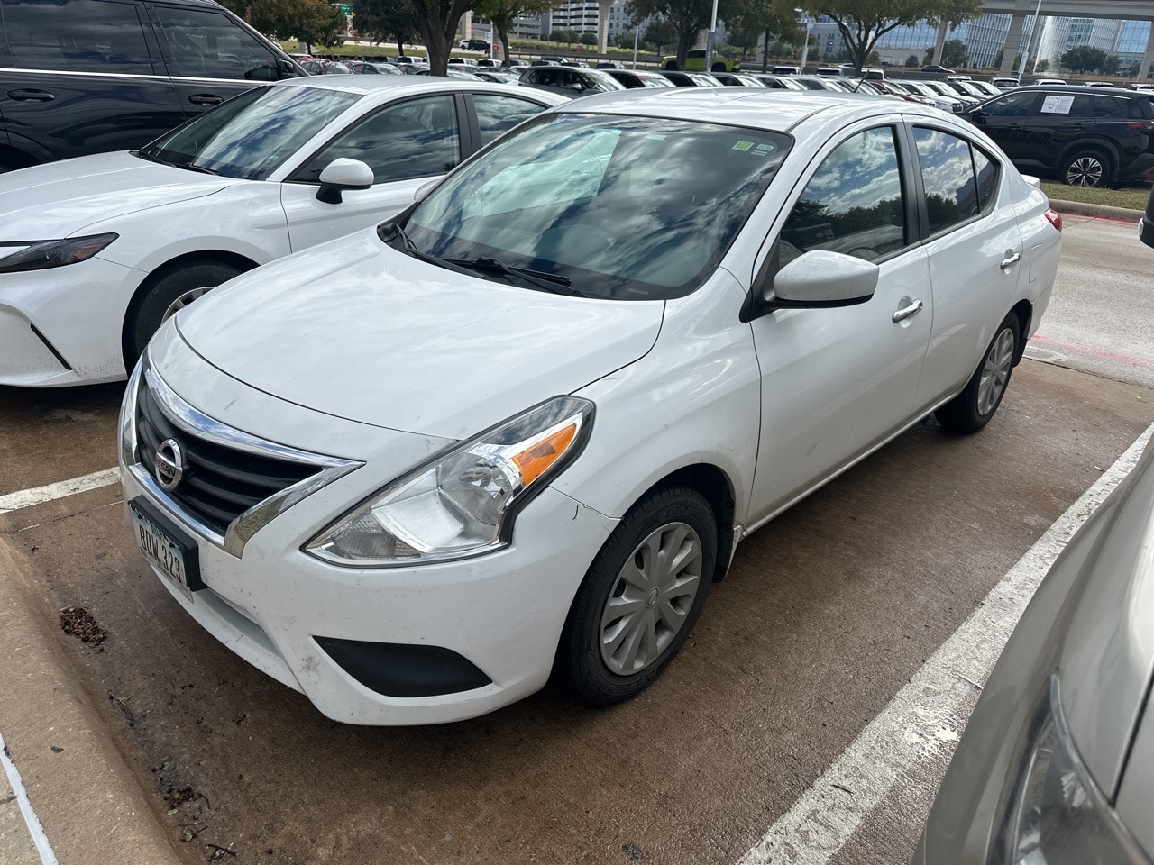 Used 2015 Nissan Versa Sedan SV with VIN 3N1CN7AP9FL862893 for sale in Frisco, TX