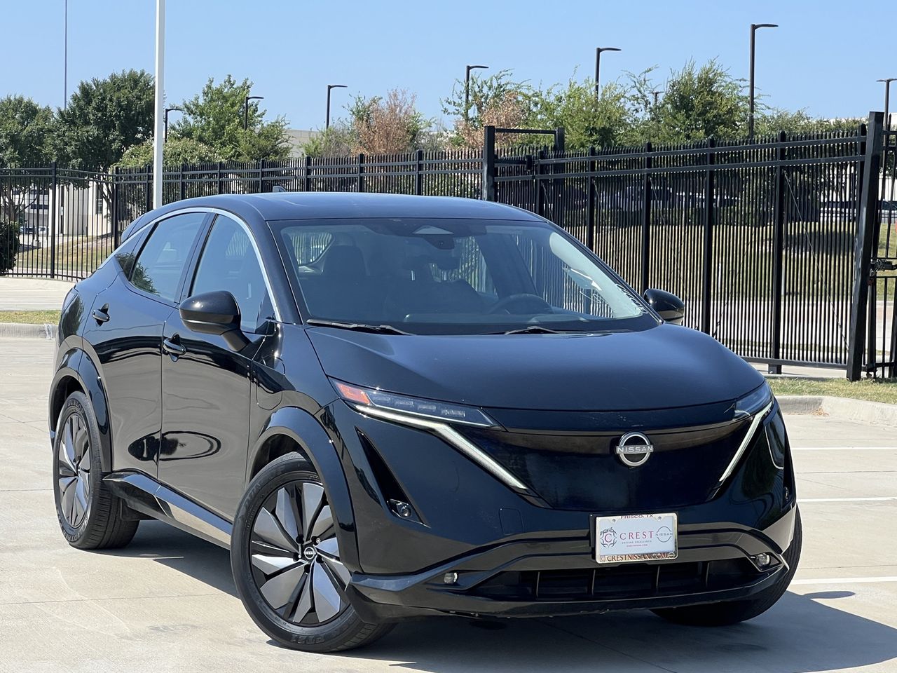Used 2023 Nissan Ariya Evolve+ with VIN JN1BF0BA1PM402936 for sale in Frisco, TX