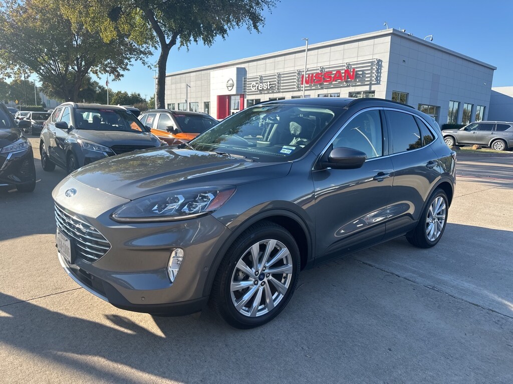 Used 2021 Ford Escape Titanium Hybrid For Sale in Frisco TX MUB29344A