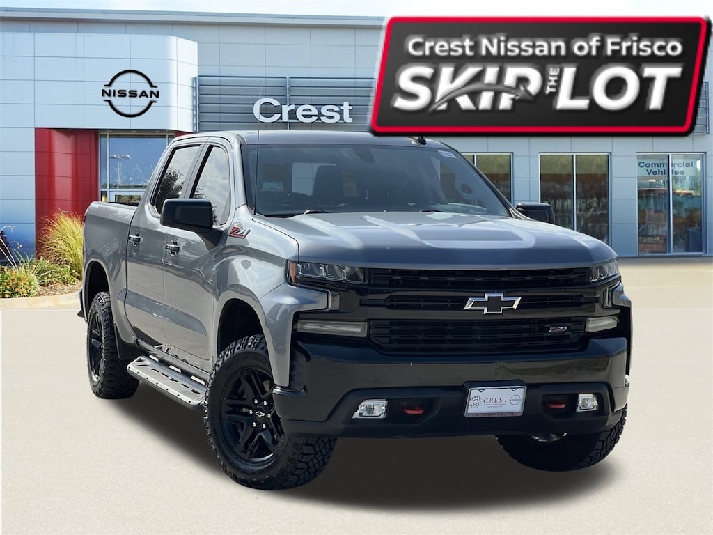 Used 2021 Chevrolet Silverado 1500 LT Trail Boss Truck Crew Cab