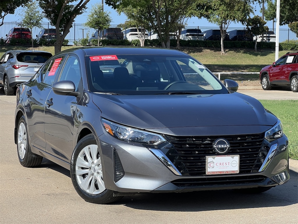 Certified 2024 Nissan Sentra S Sedan