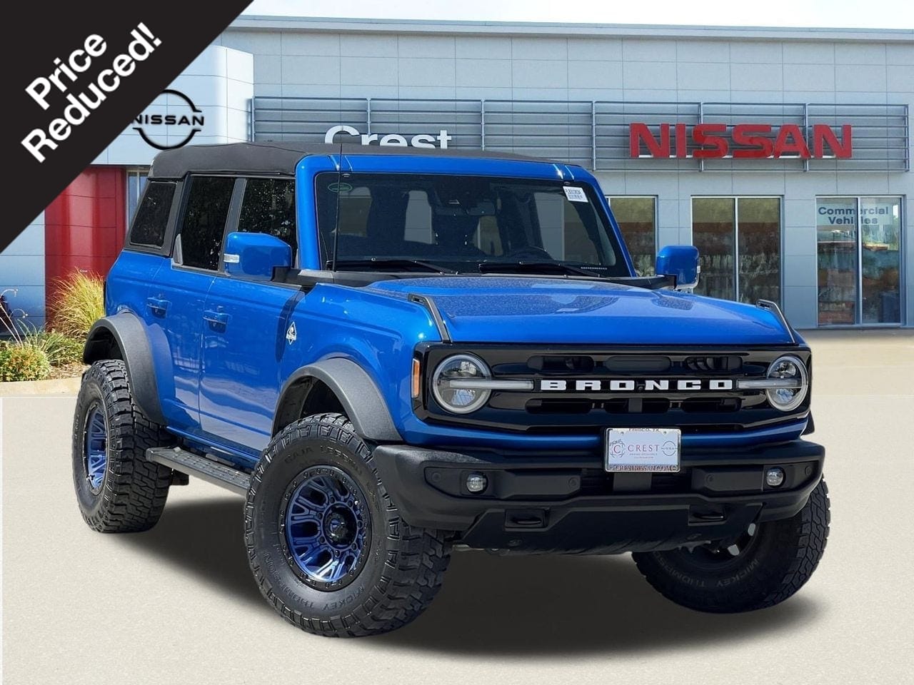 2023 Ford Bronco Azul (Velocity Blue Metallic) SUV/Crossover Todo terreno 10 velocidades Automática