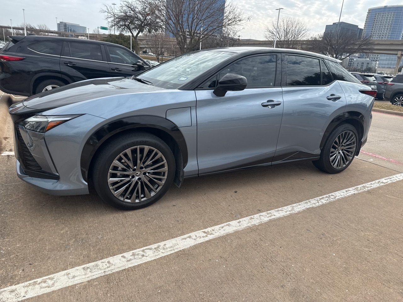 Used 2023 Lexus RZ Luxury with VIN JTJAAAAB4PA008529 for sale in Frisco, TX