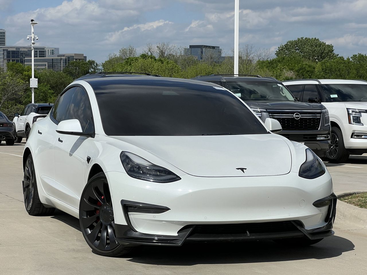 Used 2022 Tesla Model 3 Performance with VIN 5YJ3E1EC0NF154367 for sale in Frisco, TX