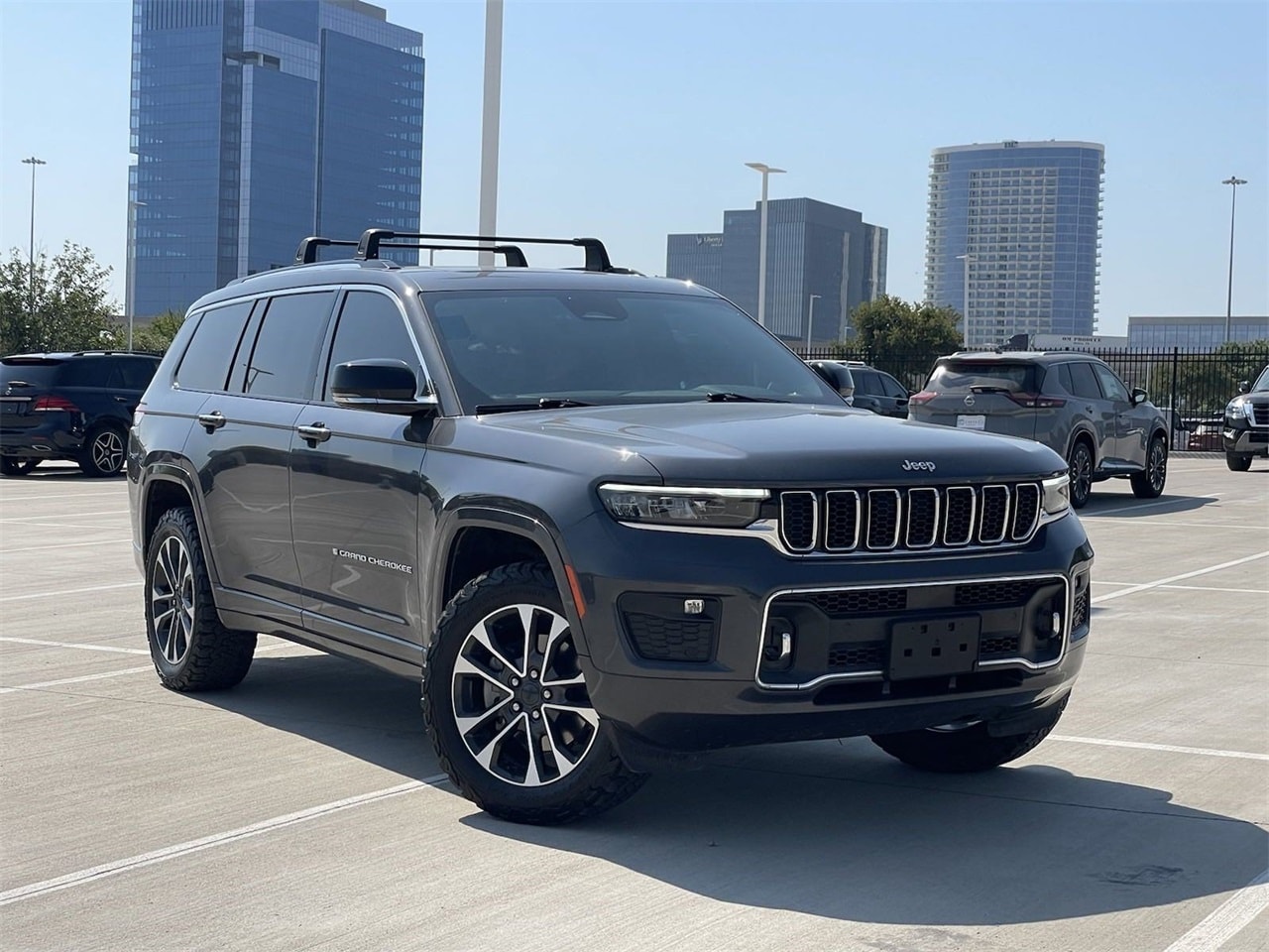 Used 2021 Jeep Grand Cherokee L Overland with VIN 1C4RJKDG5M8159952 for sale in Frisco, TX