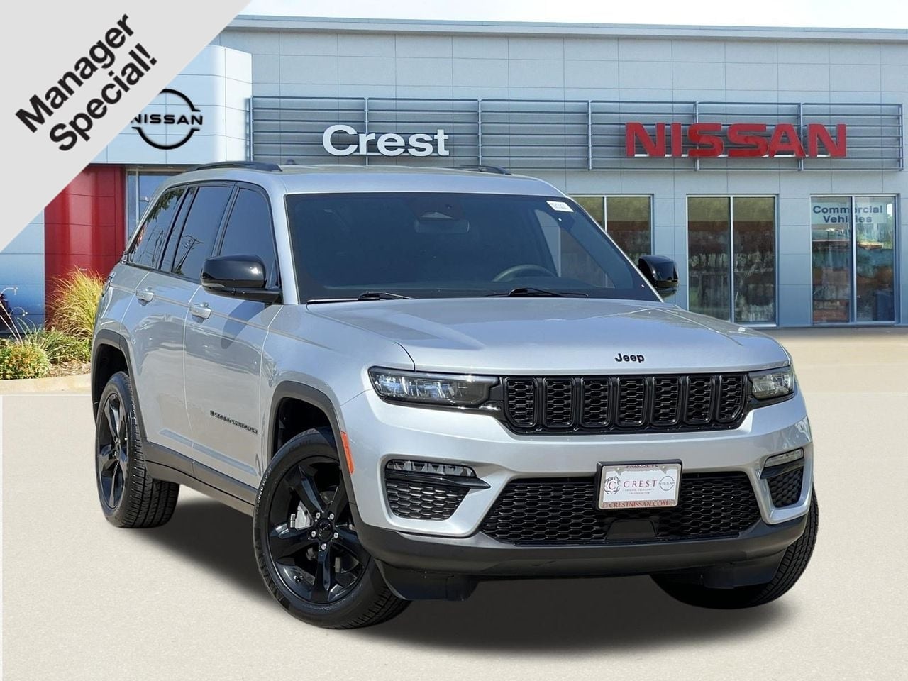 Silver Zynith 2024 Jeep Grand Cherokee SUV / Crossover Four-Wheel Drive 8-Speed Automatic