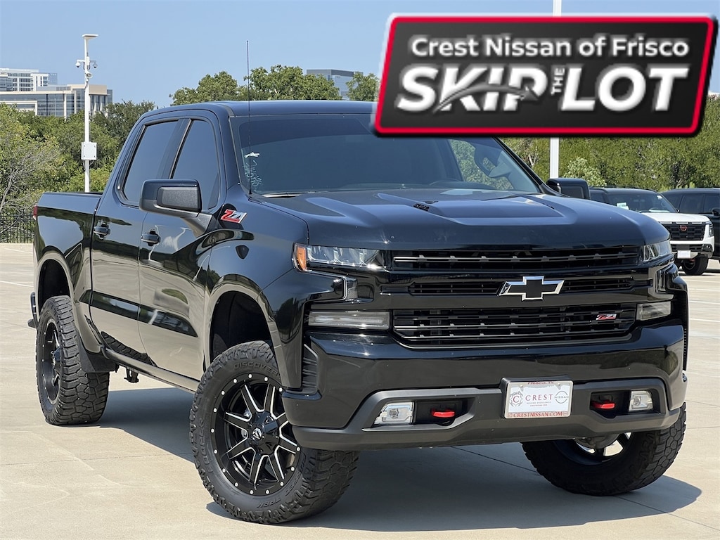 Used 2021 Chevrolet Silverado 1500 LT Trail Boss Truck Crew Cab