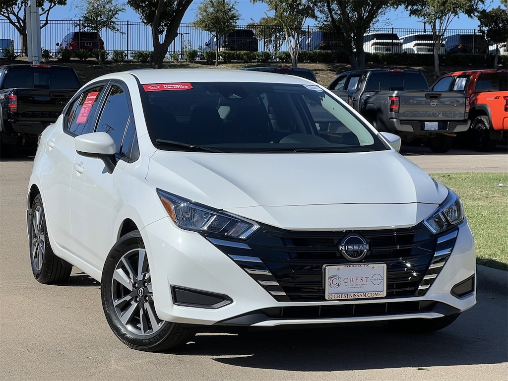 Certified 2024 Nissan Versa 1.6 SV Sedan