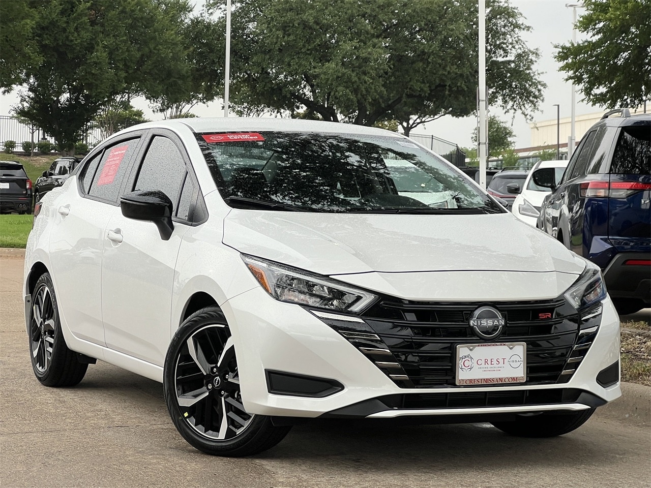 Certified 2025 Nissan Versa Sedan SR with VIN 3N1CN8FV0SL812892 for sale in Frisco, TX