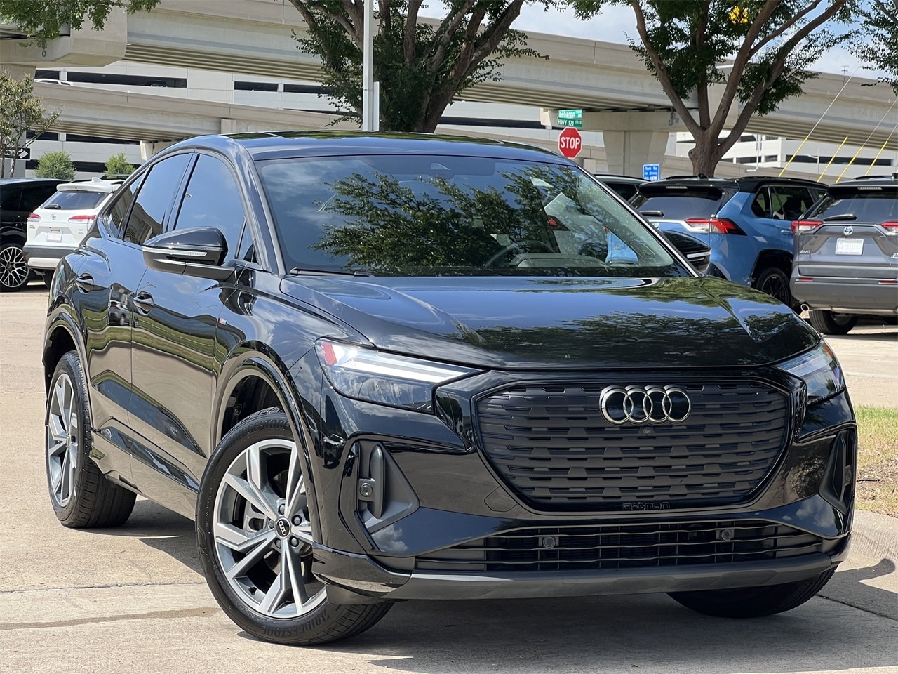 Used 2024 Audi Q4 Sportback e-tron Premium Plus with VIN WA132BFZ8RP024599 for sale in Frisco, TX