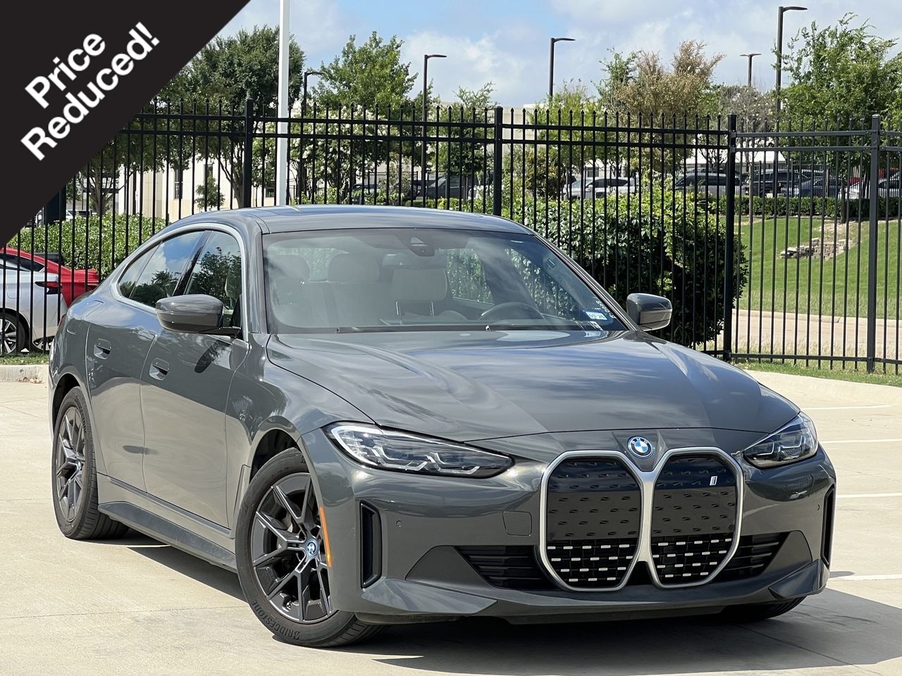 Individual Dravit Gray Metallic 2023 BMW i4 eDrive40 Gran Coupe RWD Sedan Rear-Wheel Drive 1-Speed Dual Clutch