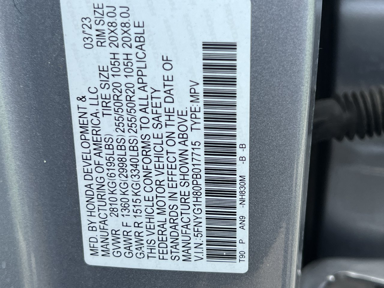 2023 Honda Pilot Elite - Photo 27