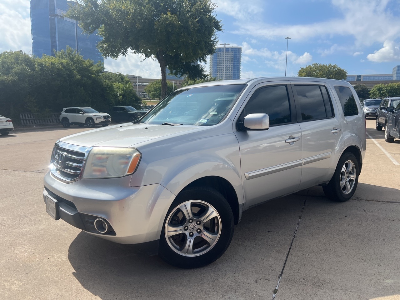 Used 2012 Honda Pilot EX-L with VIN 5FNYF3H65CB026076 for sale in Frisco, TX