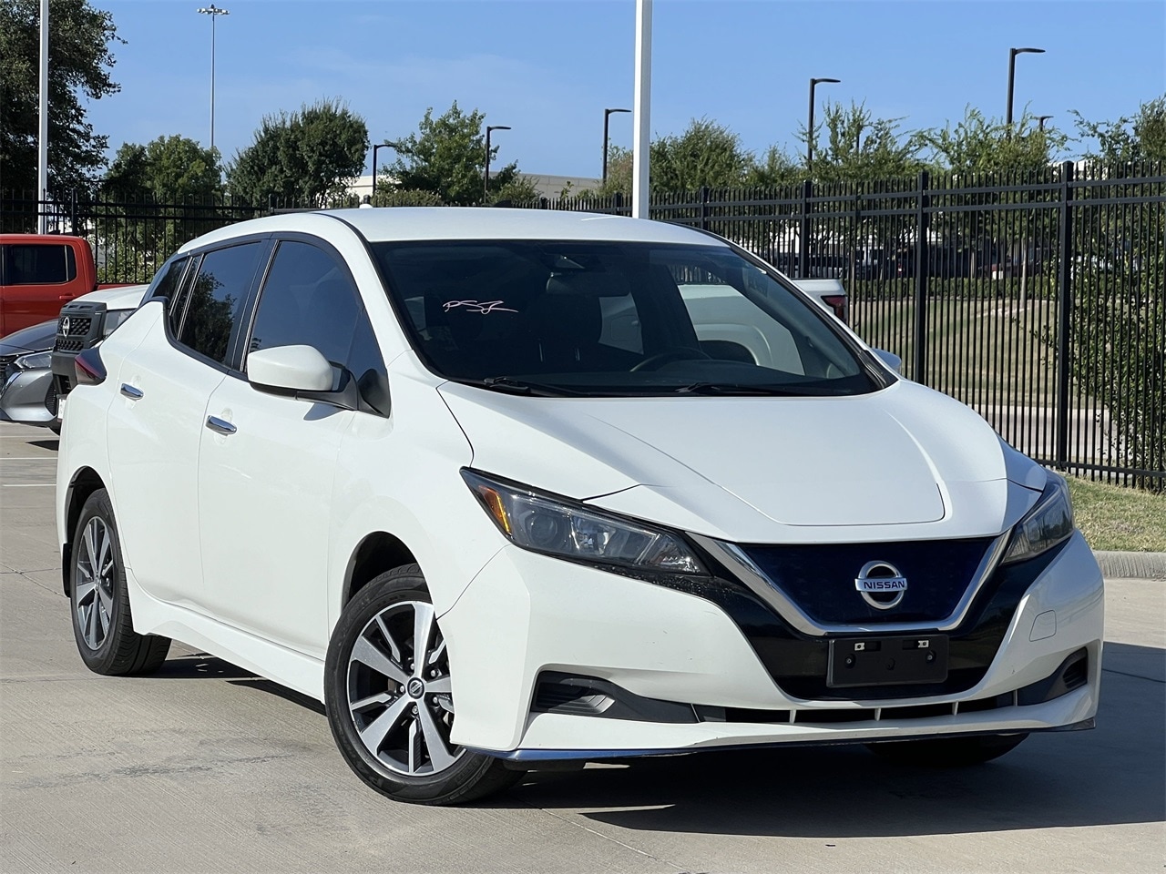 Certified 2021 Nissan Leaf S Plus with VIN 1N4BZ1BV8MC553440 for sale in Frisco, TX