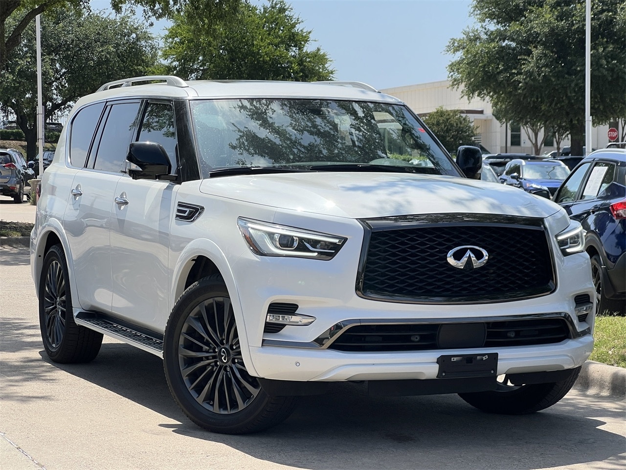 Used 2024 INFINITI QX80 Sensory 4WD with VIN JN8AZ2BC7R9501459 for sale in Frisco, TX