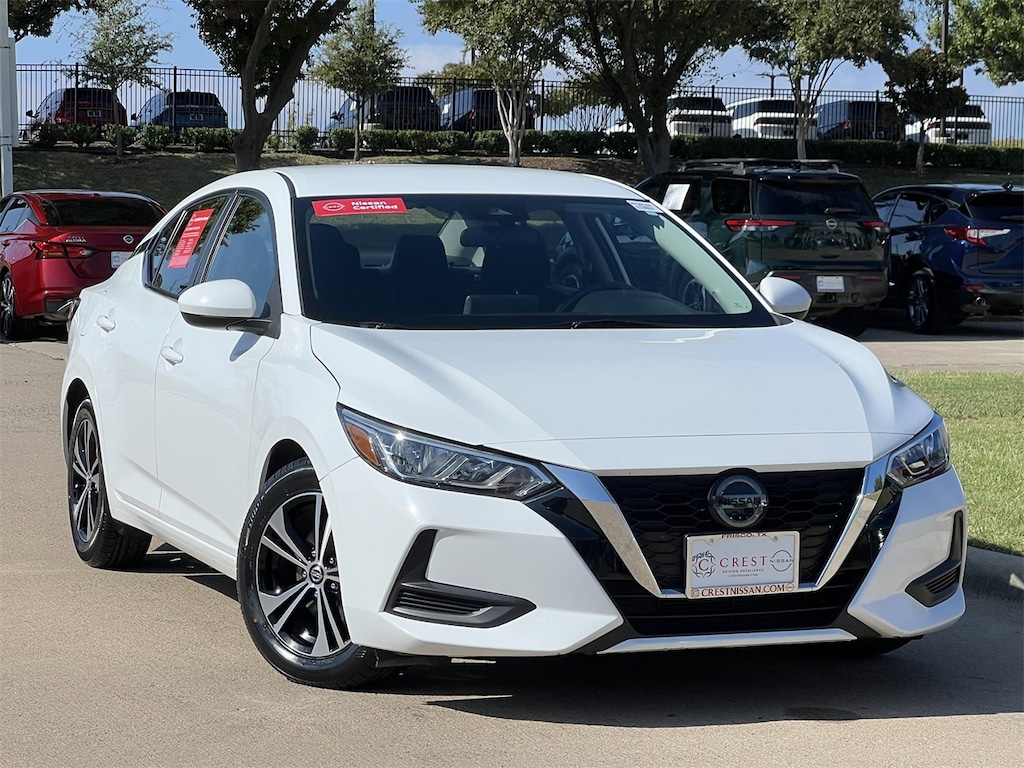 Certified 2023 Nissan Sentra SV Sedan