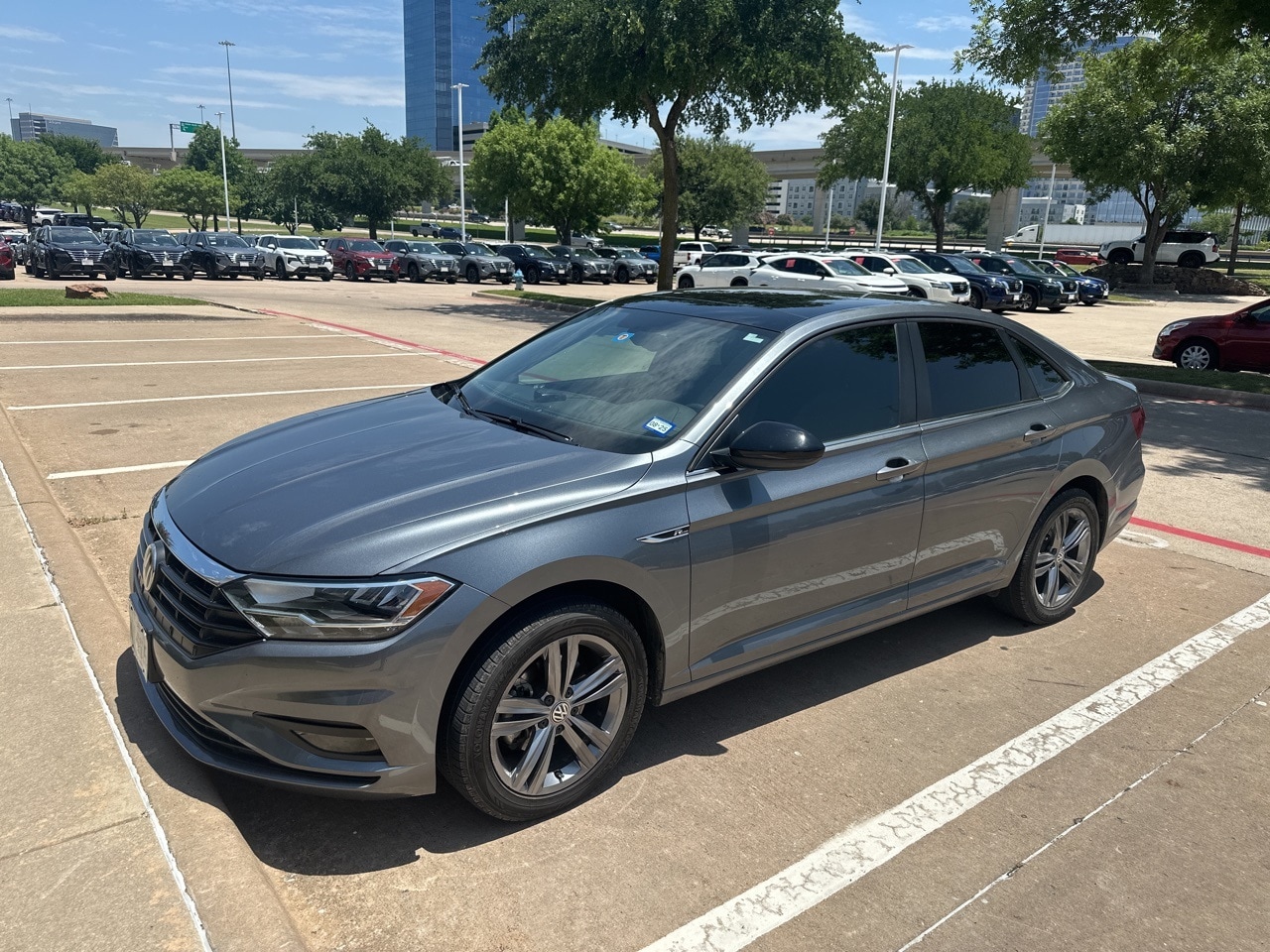 Used 2019 Volkswagen Jetta R-Line with VIN 3VWCB7BU4KM237684 for sale in Frisco, TX