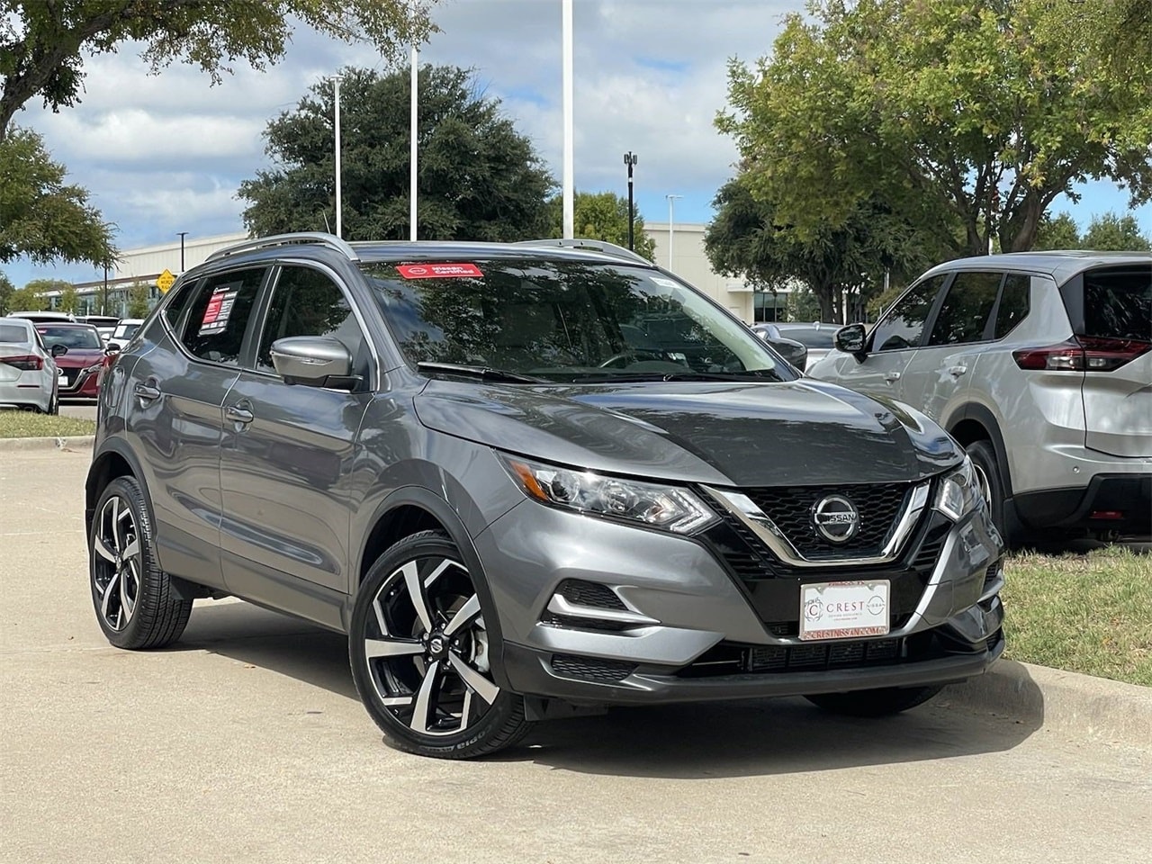 Certified 2022 Nissan Rogue Sport SL with VIN JN1BJ1CW7NW493162 for sale in Frisco, TX