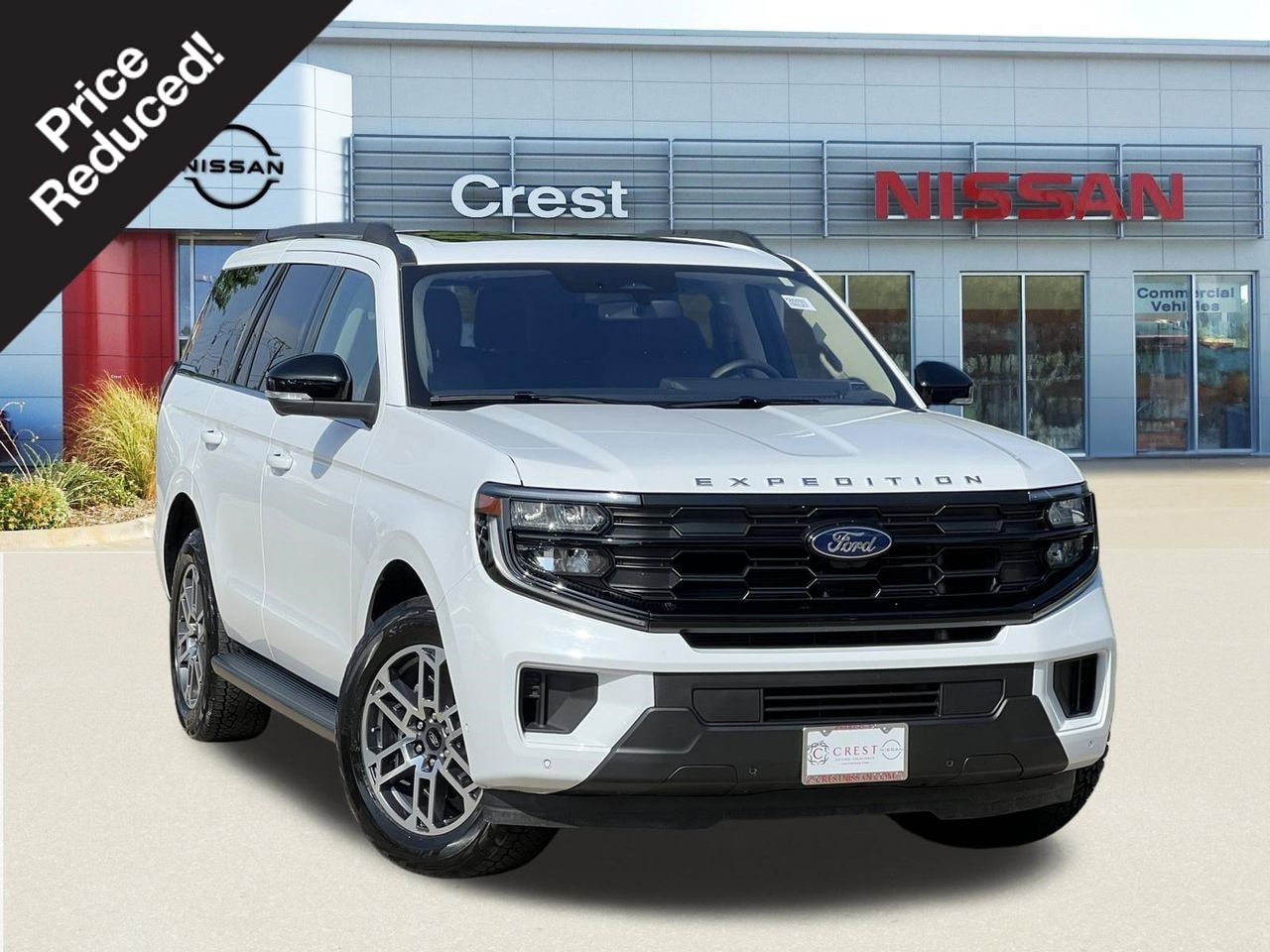Oxford White 2025 Ford Expedition Active 4WD SUV / Crossover Four-Wheel Drive 10-Speed Automatic
