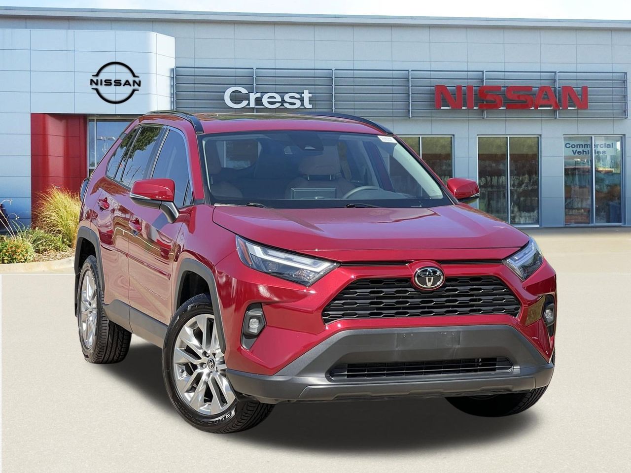 Red (Ruby Flare Pearl) 2025 Toyota RAV4 XLE Premium FWD SUV / Crossover Front-Wheel Drive 8-Speed Automatic