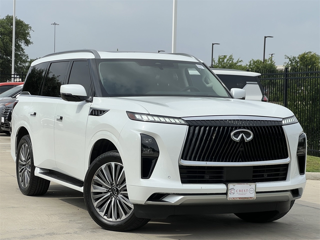 Used 2025 INFINITI QX80 Sensory 4WD with VIN JN8AZ3DE9S9700930 for sale in Frisco, TX