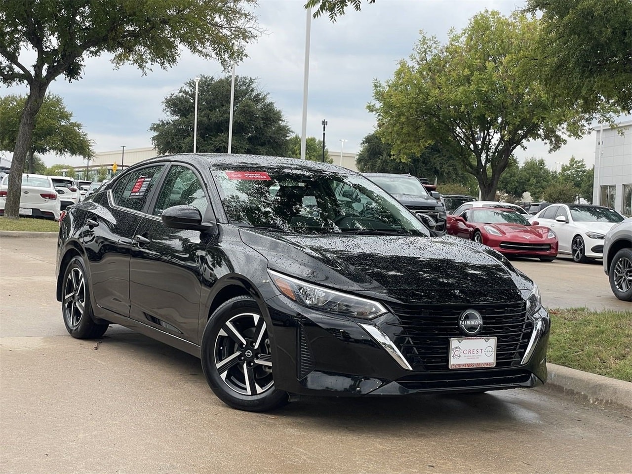 Certified 2024 Nissan Sentra SV with VIN 3N1AB8CV3RY229685 for sale in Frisco, TX