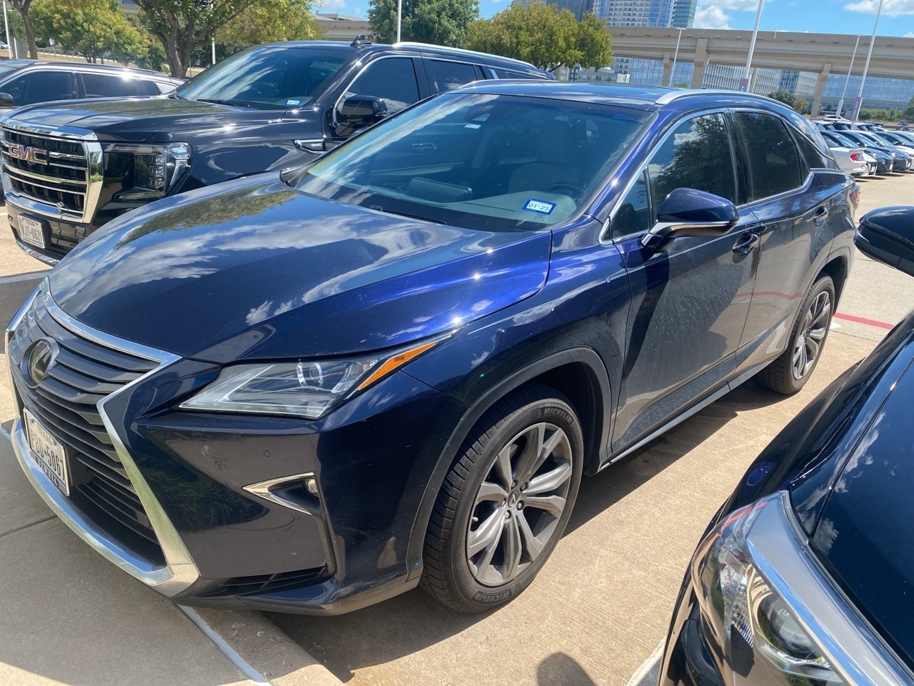 Used 2018 Lexus RX 350 with VIN 2T2ZZMCA8JC098349 for sale in Frisco, TX