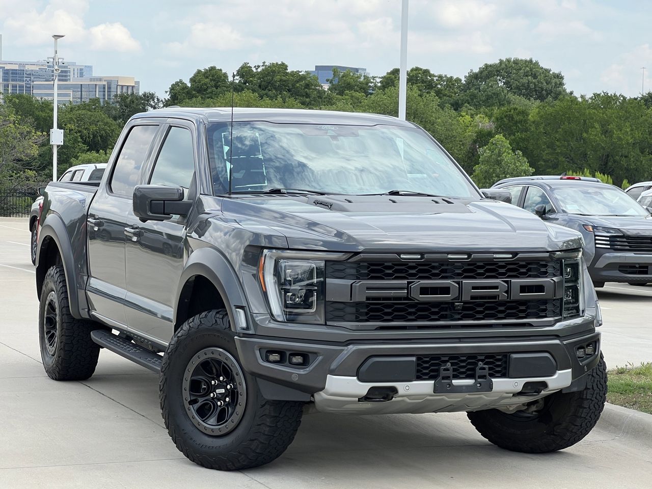 Gray (Lead Foot) 2021 Ford F-150 Raptor SuperCrew 4WD Pickup Truck Four-Wheel Drive 10-Speed Automatic