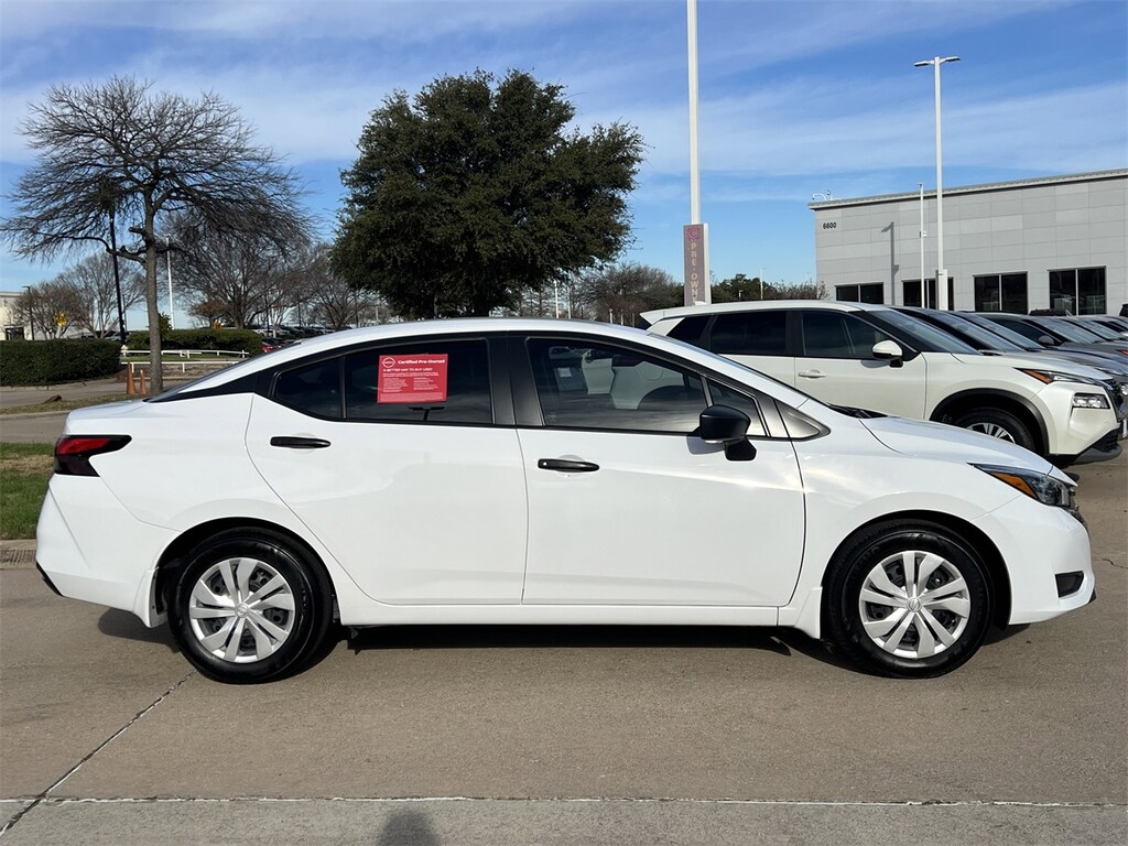 Certified 2025 Nissan Versa 1.6 S Sedan