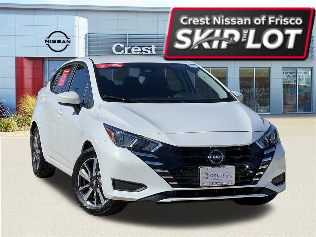 Certified 2024 Nissan Versa 1.6 SV Sedan
