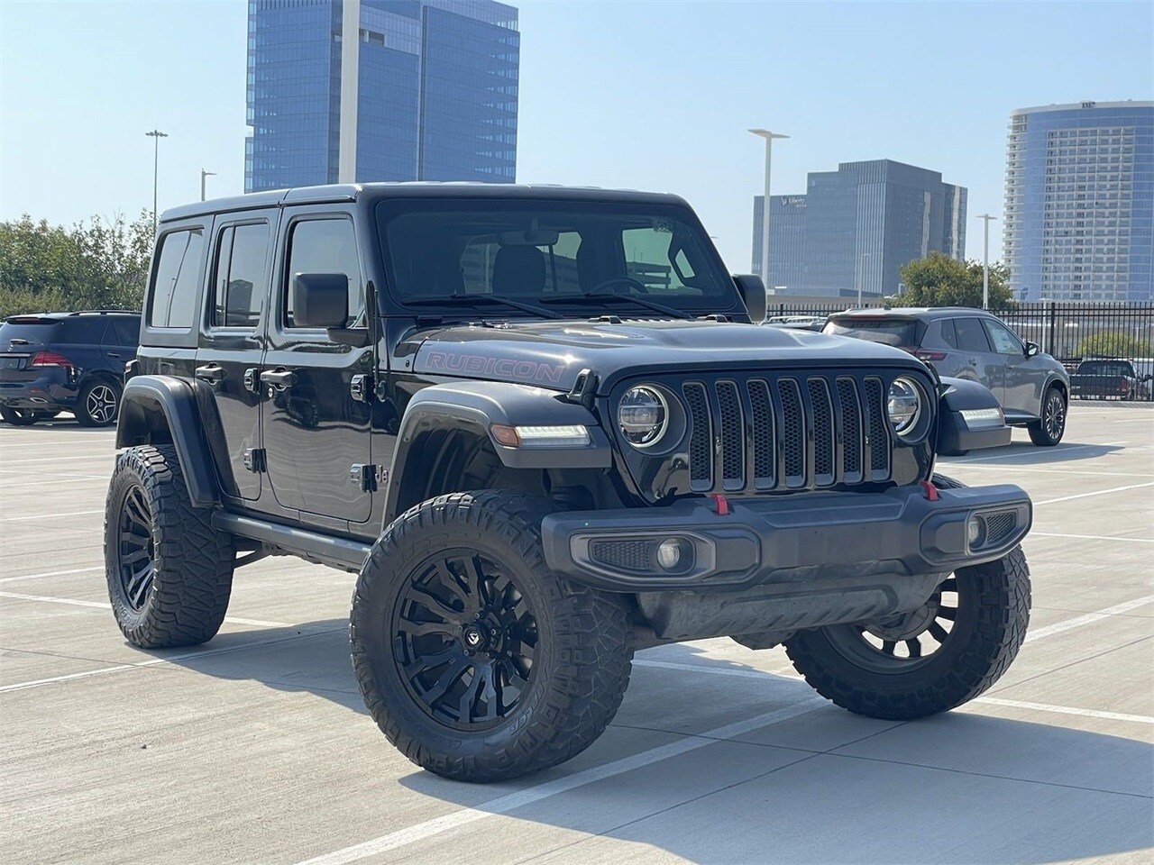 Used 2020 Jeep Wrangler Unlimited Rubicon with VIN 1C4HJXFG4LW212219 for sale in Frisco, TX