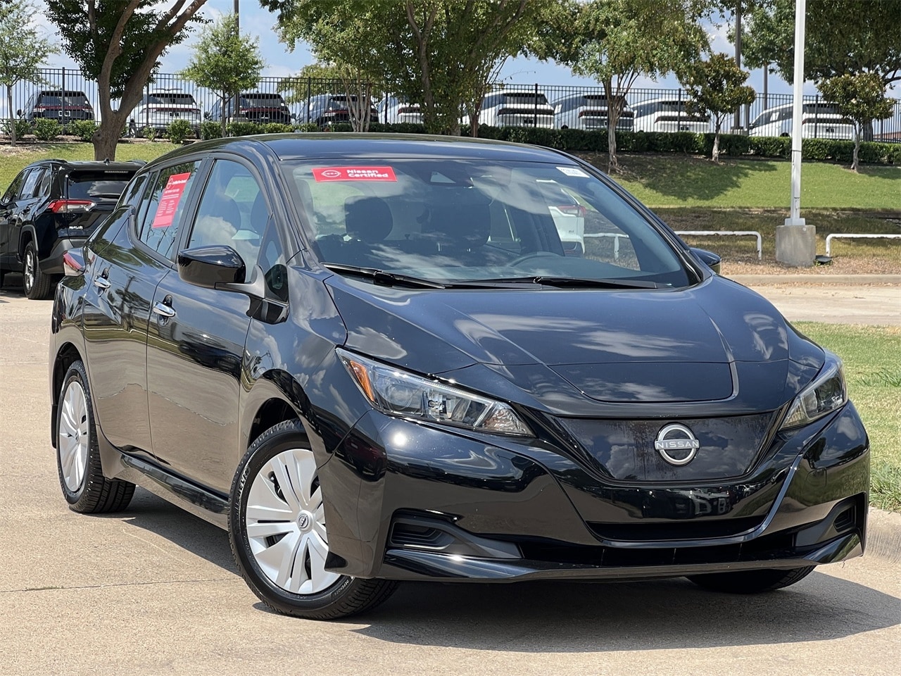 Certified 2023 Nissan Leaf S with VIN 1N4AZ1BV0PC561807 for sale in Frisco, TX