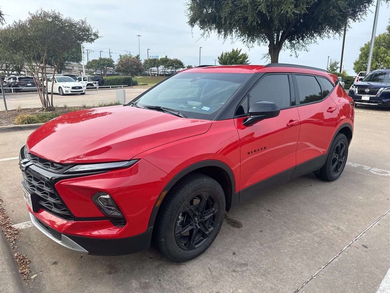 Used 2023 Chevrolet Blazer 2LT with VIN 3GNKBCR47PS158341 for sale in Frisco, TX