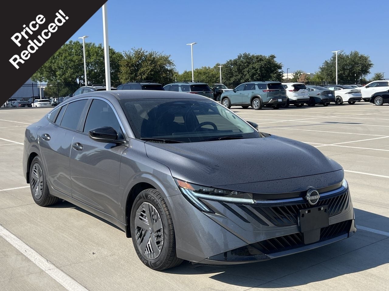 Gray (Gun Metallic) 2026 Nissan Sentra Sedan Front-Wheel Drive Continuously Variable Transmission