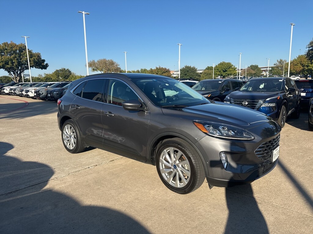 Used 2021 Ford Escape Titanium Hybrid For Sale in Frisco TX MUB29344A