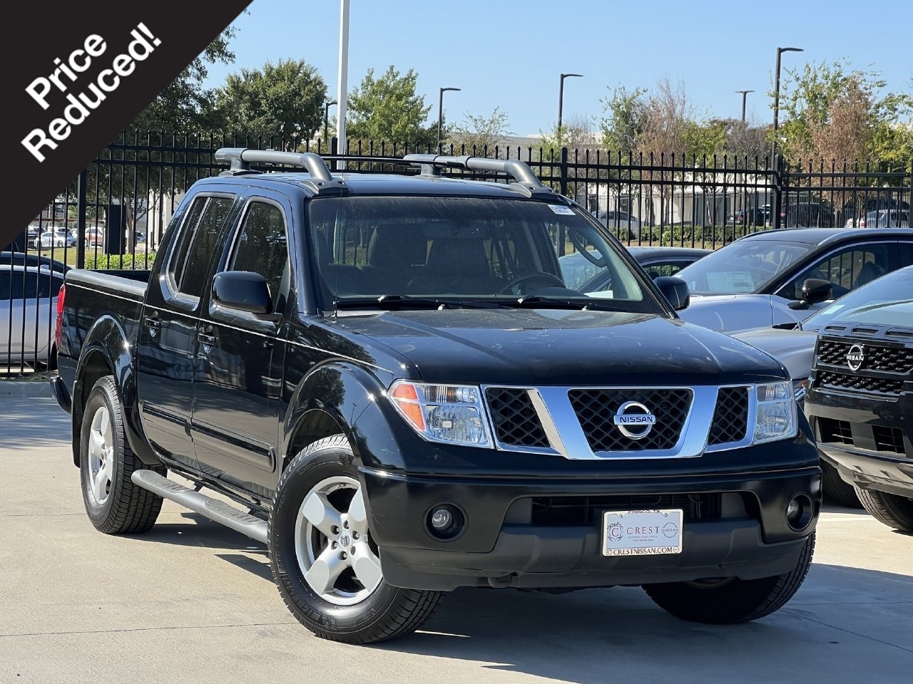 Super Black 2008 Nissan Frontier Pickup Truck 4X2 5-Speed Automatic Overdrive