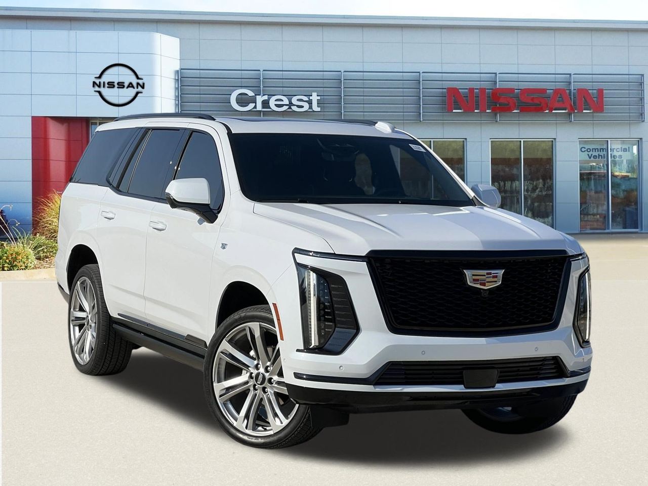 Vibrant White Tricoat 2026 Cadillac Escalade SUV / Crossover Four-Wheel Drive