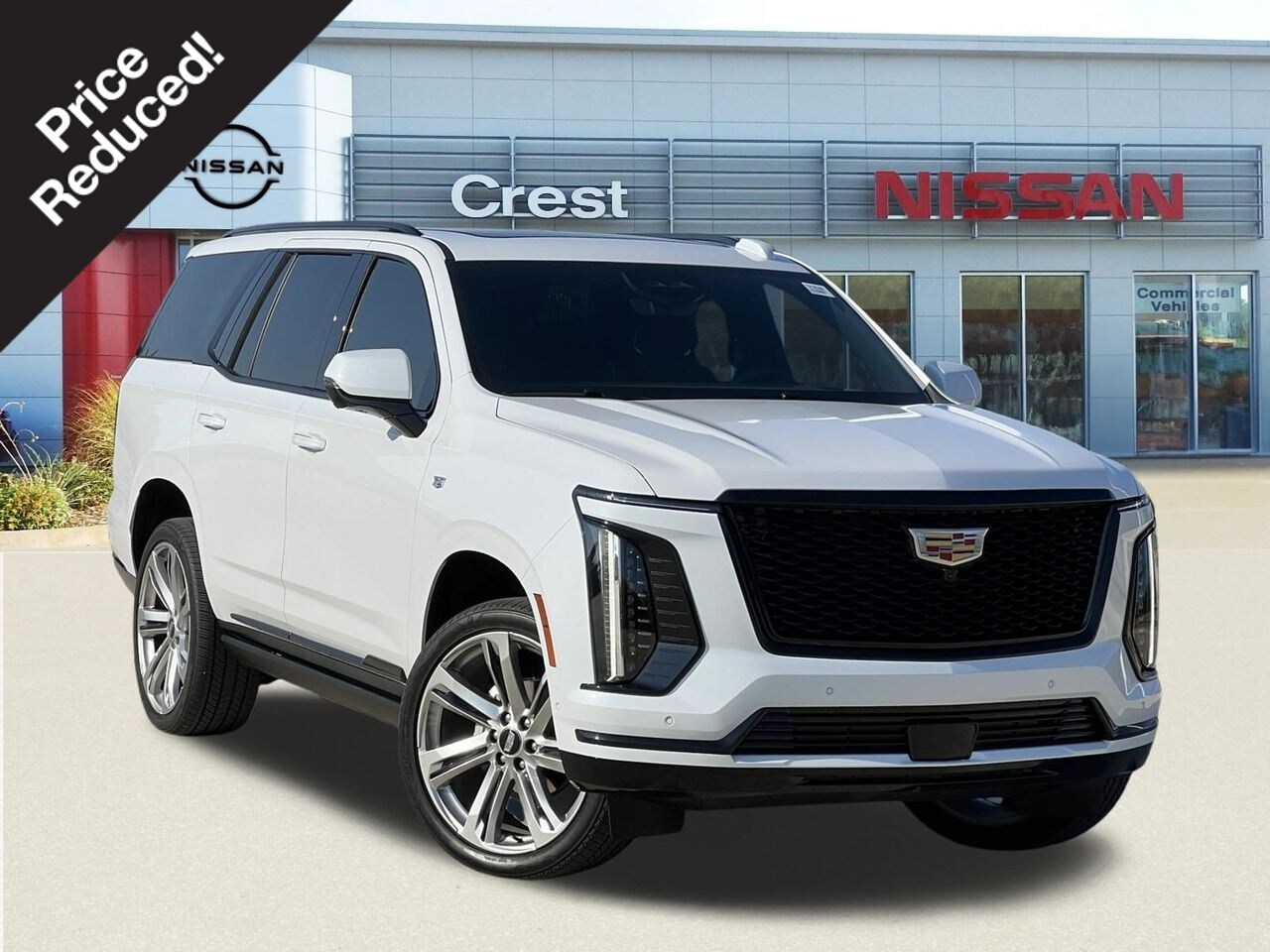 Vibrant White Tricoat 2026 Cadillac Escalade SUV / Crossover Four-Wheel Drive