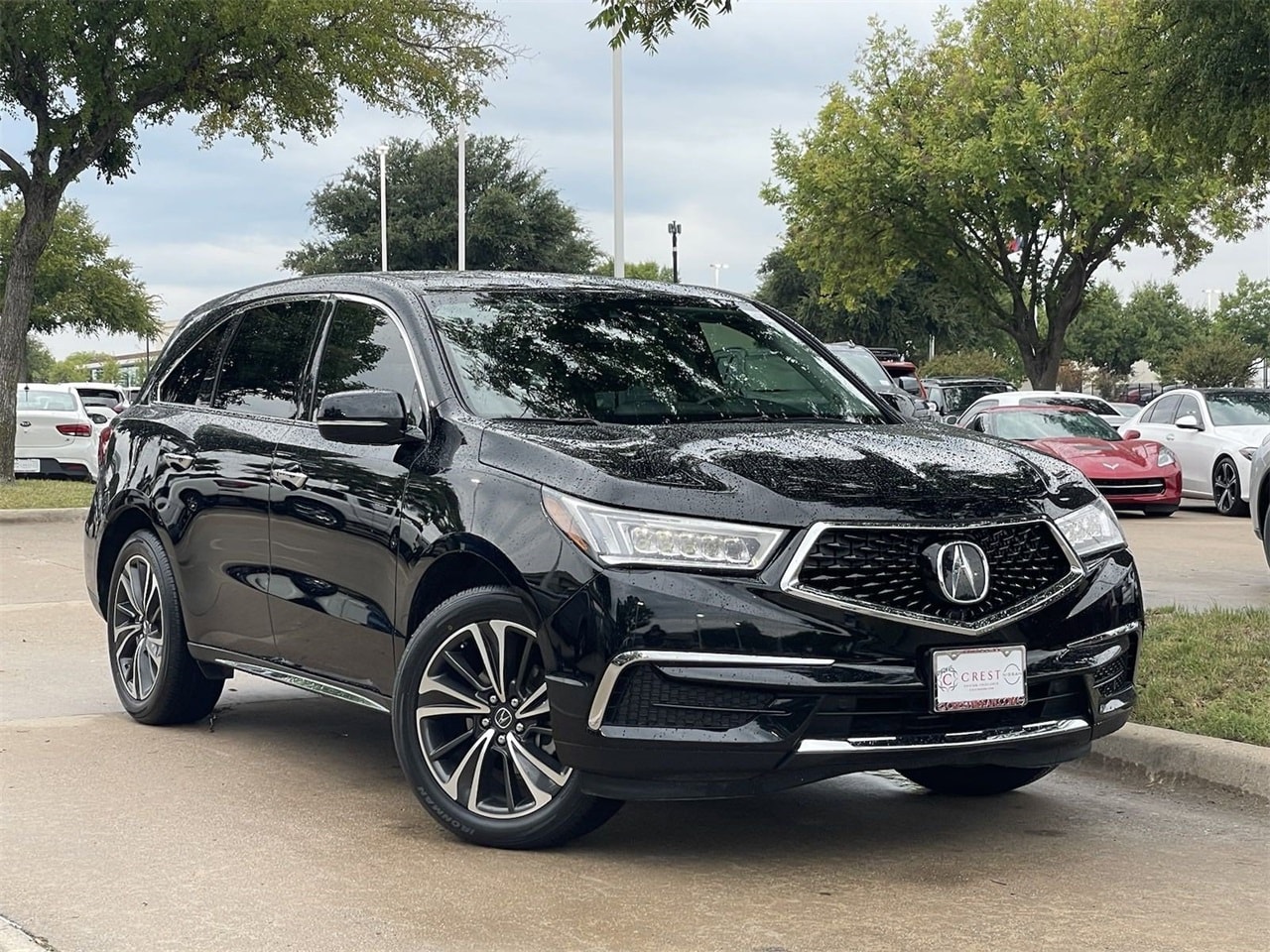 Used 2020 Acura MDX Technology Package with VIN 5J8YD3H58LL017268 for sale in Frisco, TX