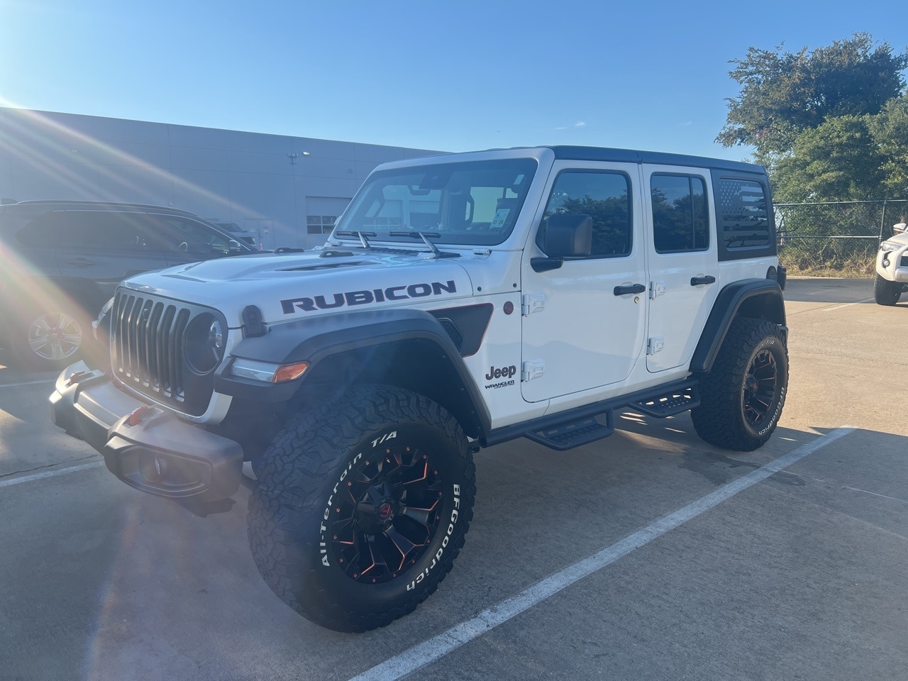 Used 2022 Jeep Wrangler Unlimited Rubicon with VIN 1C4HJXFG4NW114813 for sale in Frisco, TX