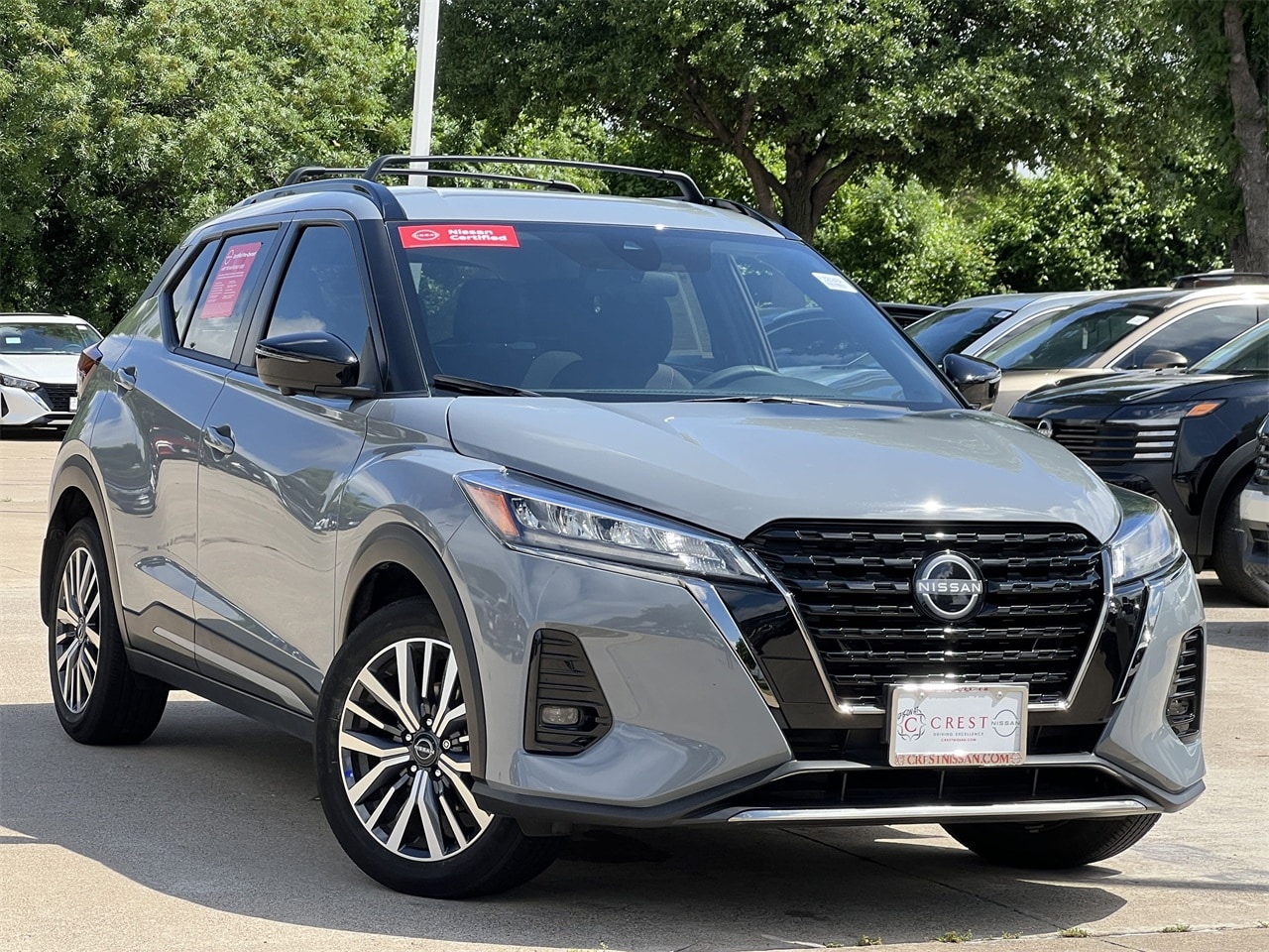 Certified 2023 Nissan Kicks SR with VIN 3N1CP5DV3PL526246 for sale in Frisco, TX