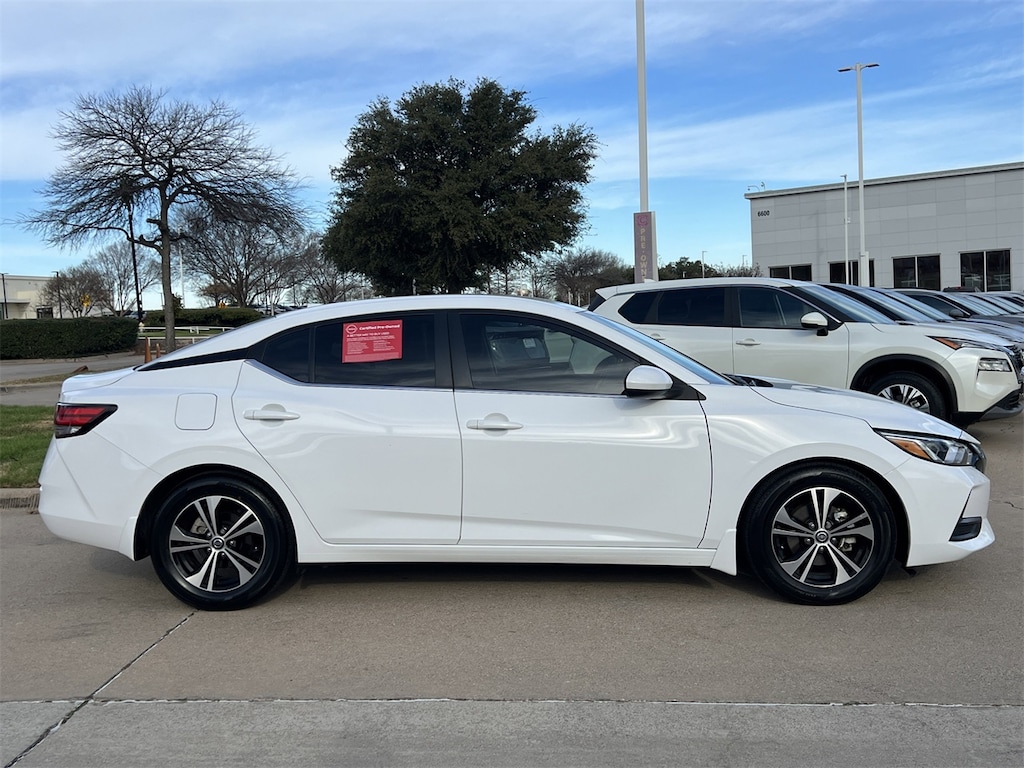 Certified 2021 Nissan Sentra SV Sedan