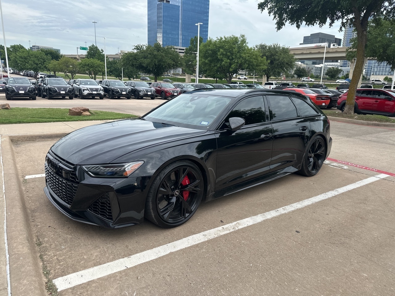 Used 2022 Audi RS 6 Avant Base with VIN WUA1CBF27NN900133 for sale in Frisco, TX