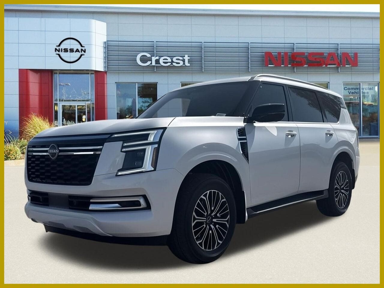 Aspen White Tricoat 2026 Nissan Armada SUV / Crossover 4X2 9-Speed Automatic Overdrive