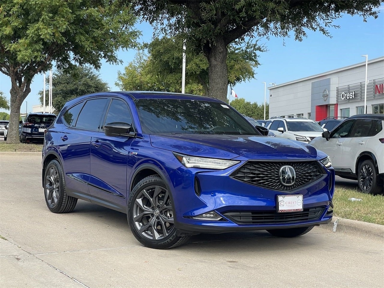 Used 2022 Acura MDX A-Spec Package with VIN 5J8YE1H00NL036275 for sale in Frisco, TX