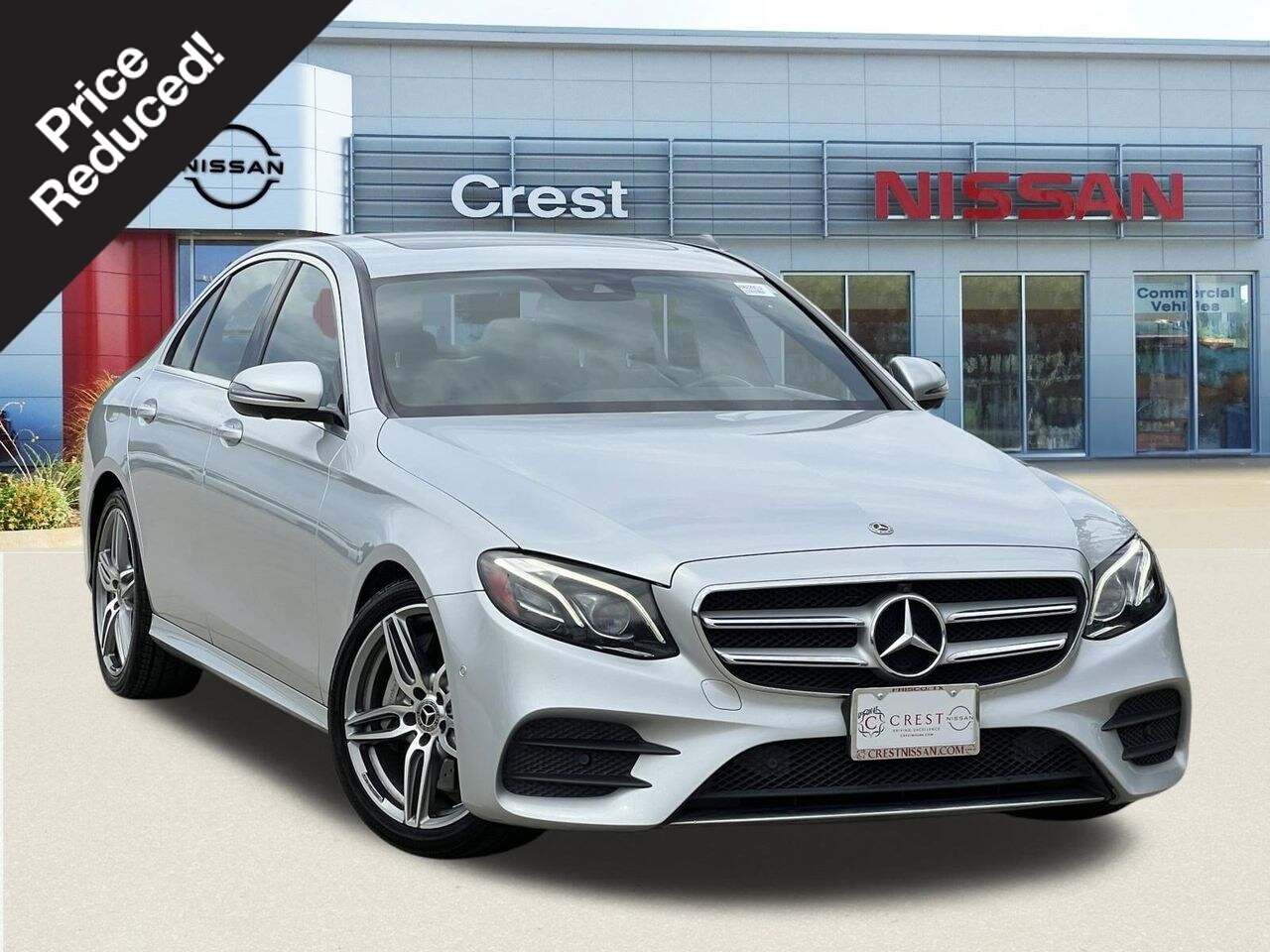 Iridium Silver 2019 Mercedes-Benz E-Class E 300 Sedan RWD Sedan Rear-Wheel Drive 9-Speed Automatic