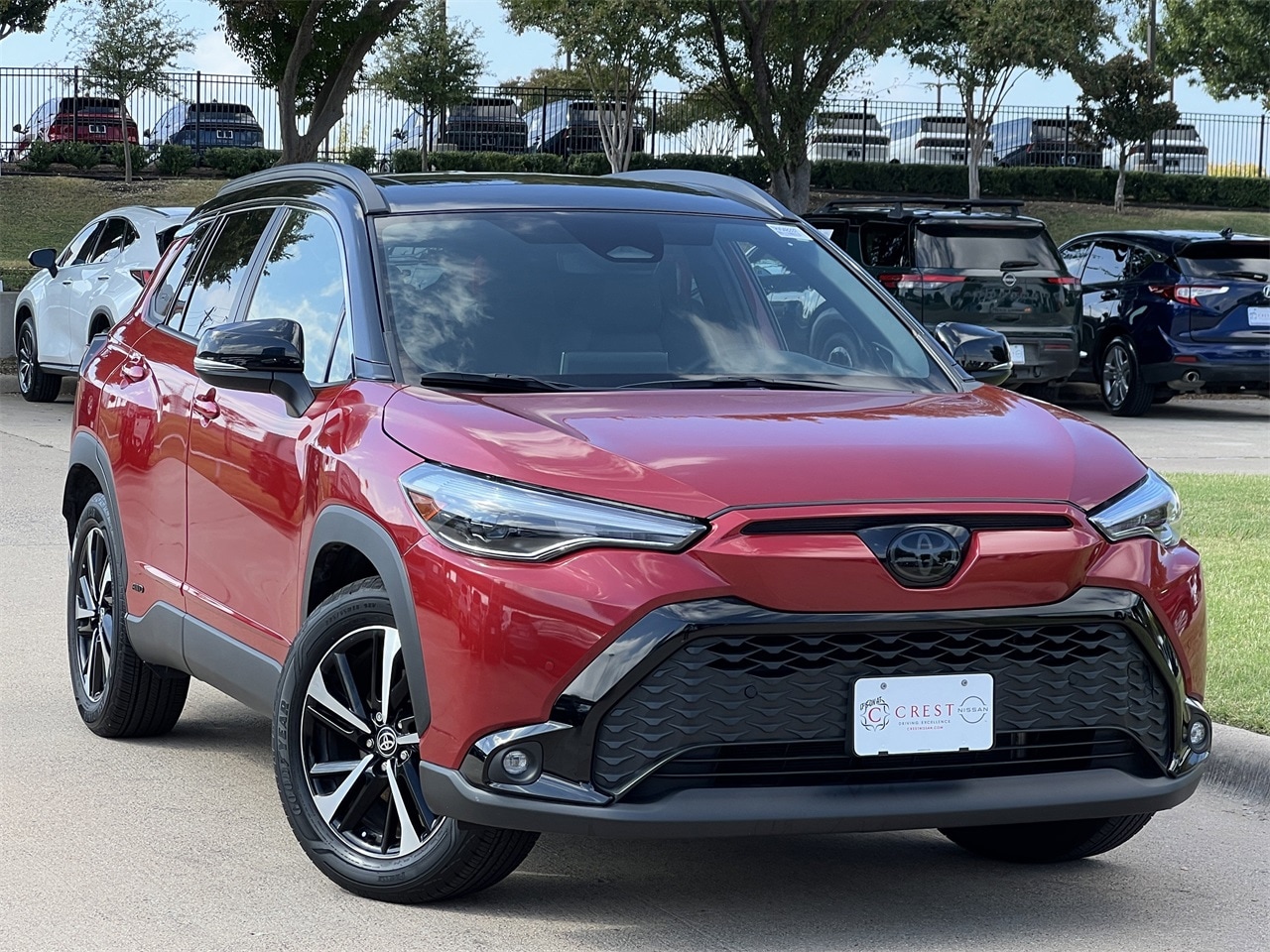 Used 2024 Toyota Corolla Cross XSE with VIN 7MUFBABG3RV048337 for sale in Northfield, Minnesota